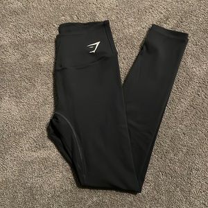Dark Green Gymshark Studio Leggings